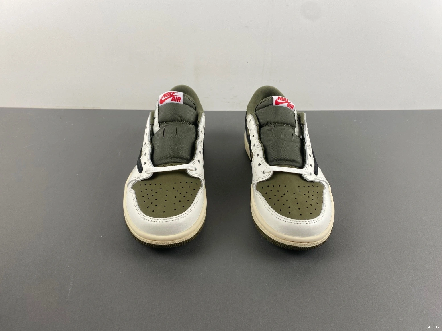 Scott Travis 1 OG Olive DM7866-200 Air Low Jordan 0329